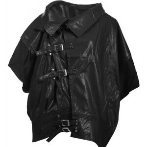 Widow Faux Leather Jacket